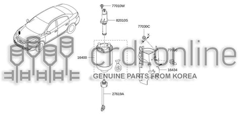 FUEL HEATING 77010-70648 7701070648 77010 70648
