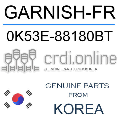 GARNISH-FR [ORIGINAL] 0K53E-88180BT 0K53E88180BT 0K53E 88180BT