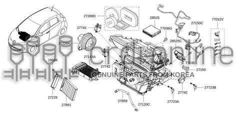 EVAPORATOR SENSER ASSY 27723-1339R 277231339R 27723 1339R