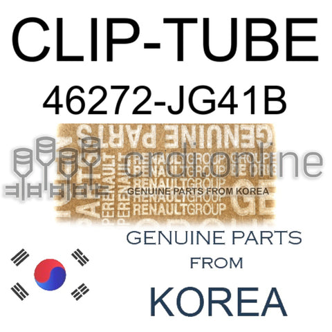 CLIP-TUBE [ORIGINAL] 46272-JG41B 46272JG41B 46272 JG41B