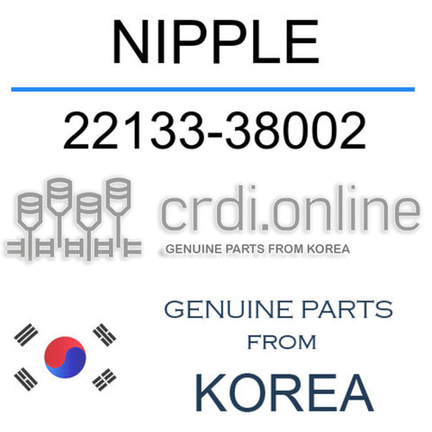 NIPPLE 22133-38002 2213338002 22133 38002