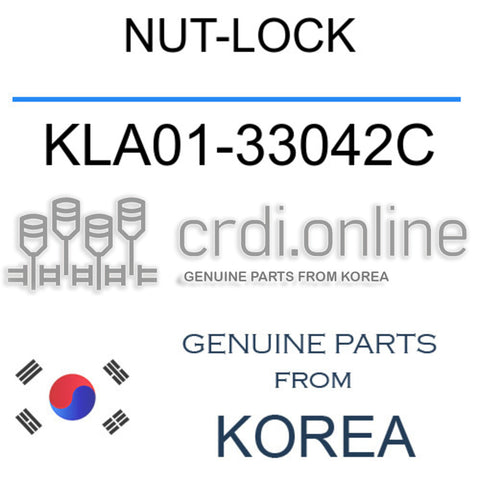 NUT-LOCK [ORIGINAL] KLA01-33042C KLA0133042C KLA01 33042C