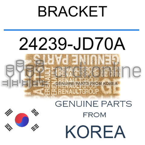 BRACKET [ORIGINAL] 24239-JD70A 24239JD70A 24239 JD70A