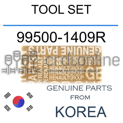 TOOL SET [ORIGINAL] 99500-1409R 995001409R 99500 1409R