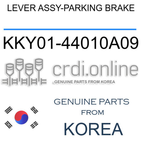 LEVER ASSY-PARKING BRAKE [ORIGINAL] KKY01-44010A09 KKY0144010A09 KKY01 44010A09