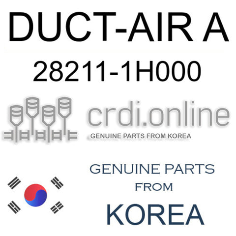 DUCT-AIR A 28211-1H000 282111H000 28211 1H000