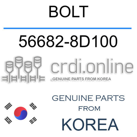 BOLT 56682-8D100 566828D100 56682 8D100
