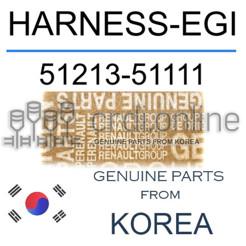 HARNESS-EGI [ORIGINAL] 51213-51111 5121351111 51213 51111