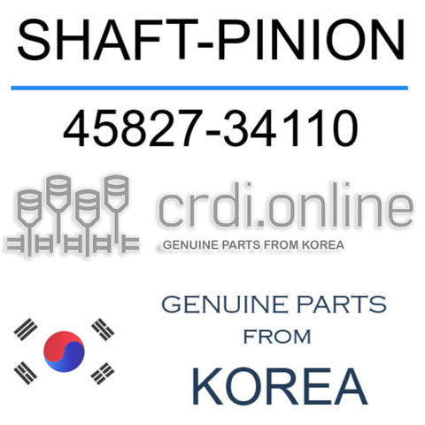 SHAFT-PINION [ORIGINAL] 45827-34110 4582734110 45827 34110