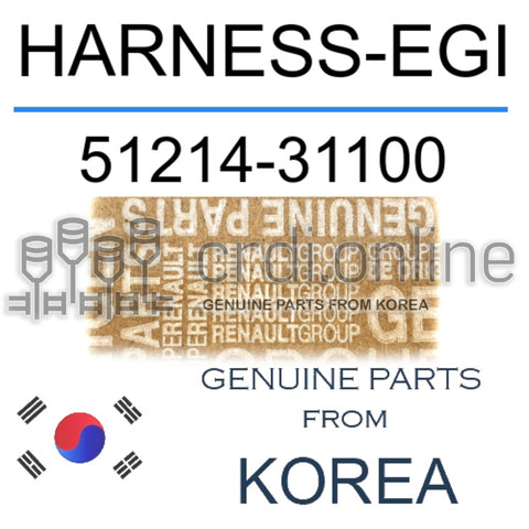HARNESS-EGI [ORIGINAL] 51214-31100 5121431100 51214 31100