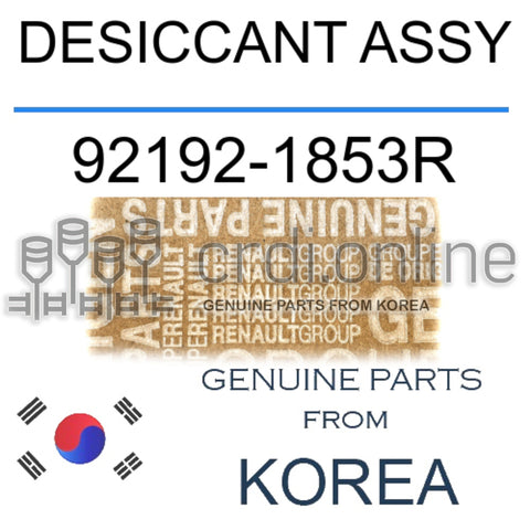 DESICCANT ASSY [ORIGINAL] 92192-1853R 921921853R 92192 1853R
