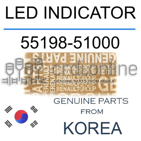 LED INDICATOR [ORIGINAL] 55198-51000 5519851000 55198 51000