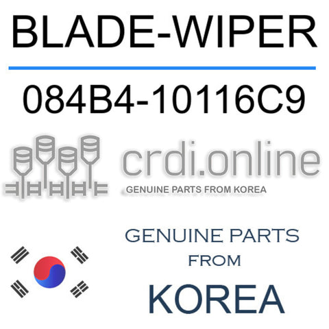 BLADE-WIPER [ORIGINAL] 084B4-10116C9 084B410116C9 084B4 10116C9