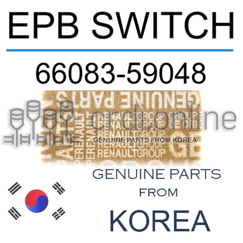 EPB SWITCH [ORIGINAL] 66083-59048 6608359048 66083 59048