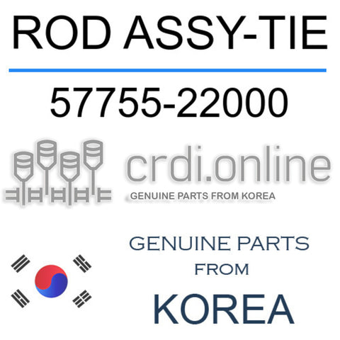 ROD ASSY-TIE [ORIGINAL] 57755-22000 5775522000 57755 22000