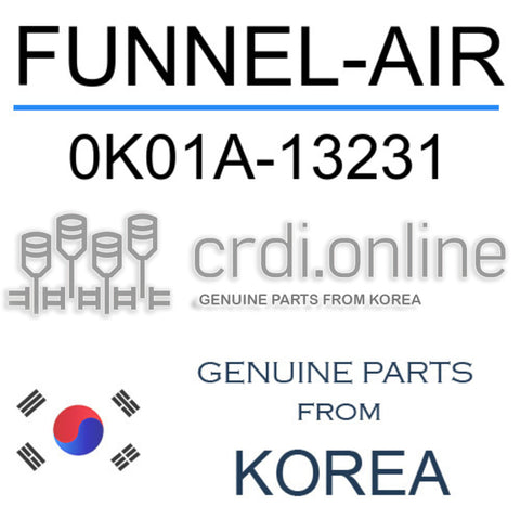 FUNNEL-AIR 0K01A-13231 0K01A13231 0K01A 13231