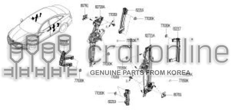 MODULE-WINDOW LIFTERREAR RH 82720-3135R 827203135R 82720 3135R