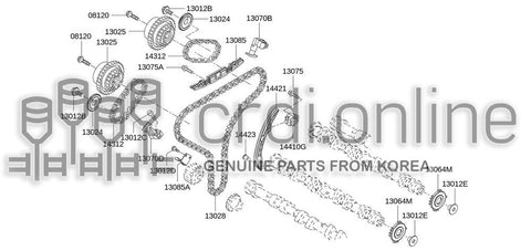 CHAIN-CAMSHAFT 13028-JK20B 13028JK20B 13028 JK20B