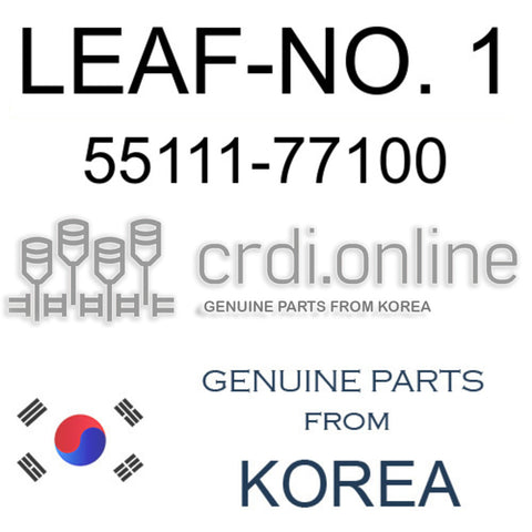 LEAF-NO. 1 [ORIGINAL] 55111-77100 5511177100 55111 77100