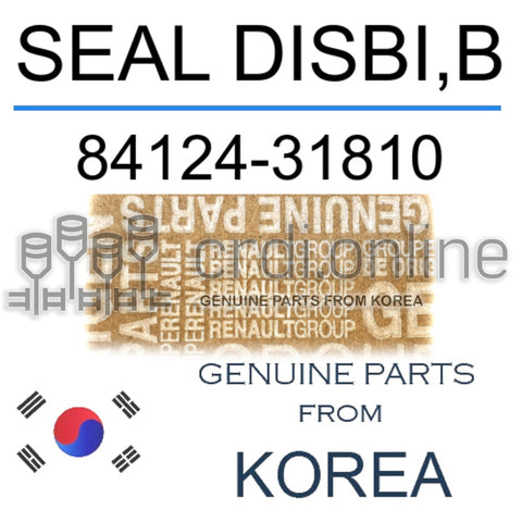 SEAL DISBI,B [ORIGINAL] 84124-31810 8412431810 84124 31810