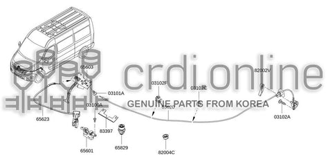 CLIP-CABLE [ORIGINAL] 77031-79035 7703179035 77031 79035