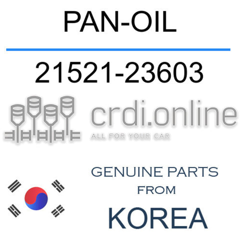 PAN-OIL [ORIGINAL] 21521-23603 2152123603 21521 23603