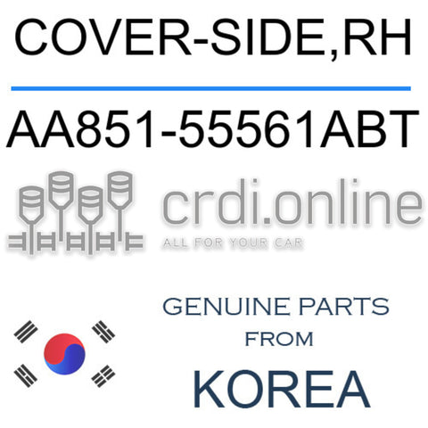 COVER-SIDE,RH [ORIGINAL] AA851-55561ABT AA85155561ABT AA851 55561ABT