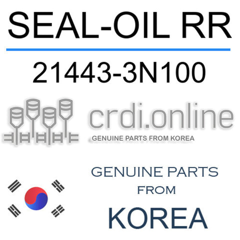 SEAL-OIL RR [ORIGINAL] 21443-3N100 214433N100 21443 3N100