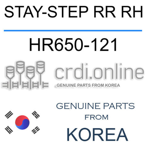 STAY-STEP RR RH HR650-121 HR650121 HR650 121