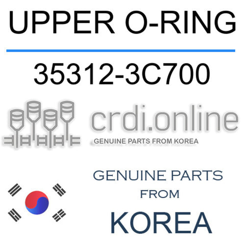 UPPER O-RING [ORIGINAL] 35312-3C700 353123C700 35312 3C700
