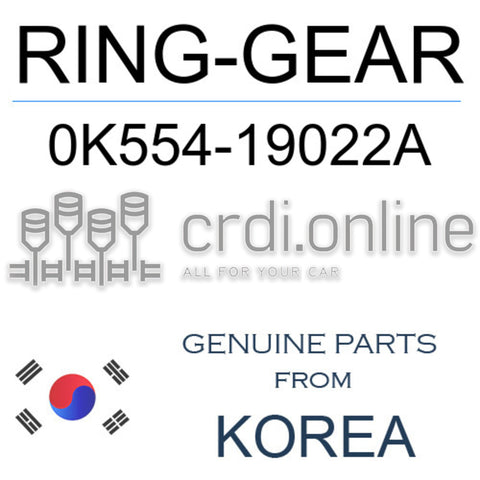 RING-GEAR [ORIGINAL] 0K554-19022A 0K55419022A 0K554 19022A