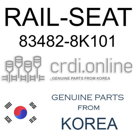 RAIL-SEAT [ORIGINAL] 83482-8K101 834828K101 83482 8K101