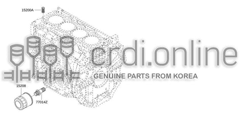 ELEMENT ASSY-OIL FILTER 15200-9645R 152009645R 15200 9645R