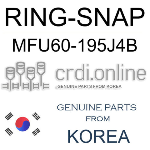 RING-SNAP [ORIGINAL] MFU60-195J4B MFU60195J4B MFU60 195J4B