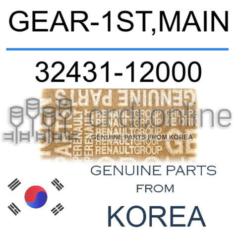 GEAR-1ST,MAIN [ORIGINAL] 32431-12000 3243112000 32431 12000