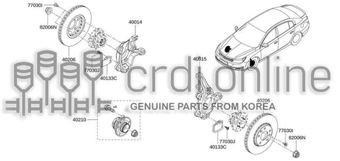 DISC-FRONT BRAKE 40206-5646R 402065646R 40206 5646R