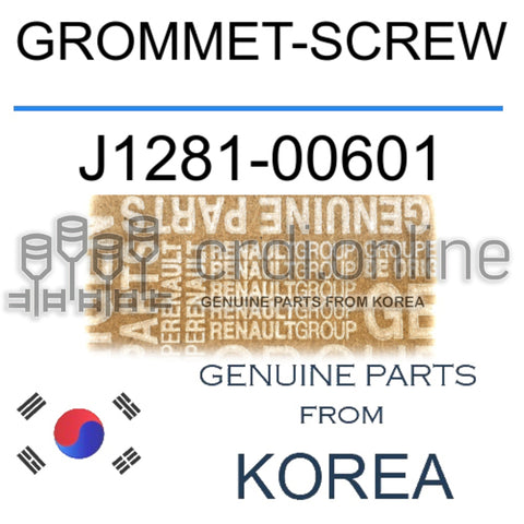 GROMMET-SCREW [ORIGINAL] J1281-00601 J128100601 J1281 00601