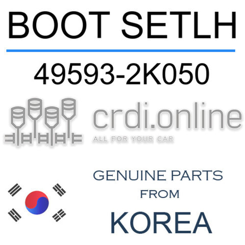 BOOT SETLH 49593-2K050 495932K050 49593 2K050