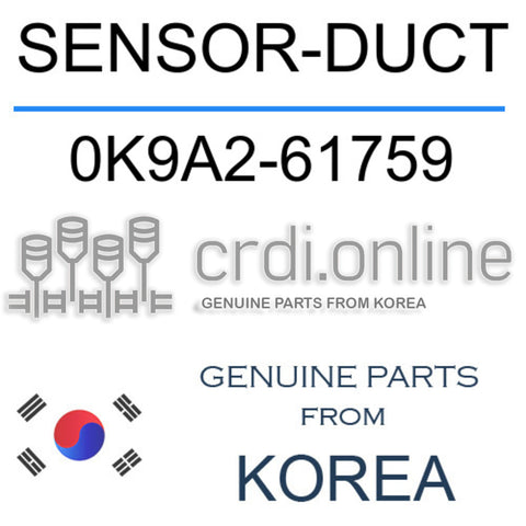 SENSOR-DUCT 0K9A2-61759 0K9A261759 0K9A2 61759