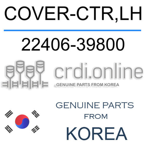 COVER-CTR,LH [ORIGINAL] 22406-39800 2240639800 22406 39800