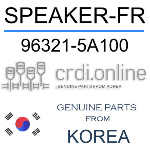 SPEAKER-FR [ORIGINAL] 96321-5A100 963215A100 96321 5A100