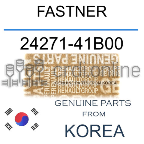FASTNER [ORIGINAL] 24271-41B00 2427141B00 24271 41B00