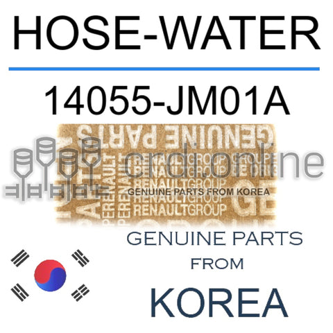HOSE-WATER [ORIGINAL] 14055-JM01A 14055JM01A 14055 JM01A
