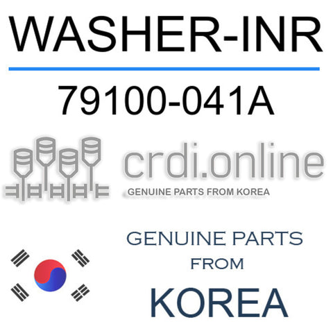 WASHER-INR 79100-041A 79100041A 79100 041A