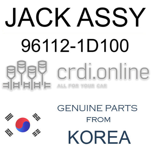 JACK ASSY [ORIGINAL] 96112-1D100 961121D100 96112 1D100