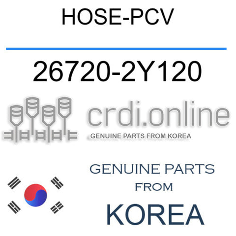 HOSE-PCV [ORIGINAL] 26720-2Y120 267202Y120 26720 2Y120