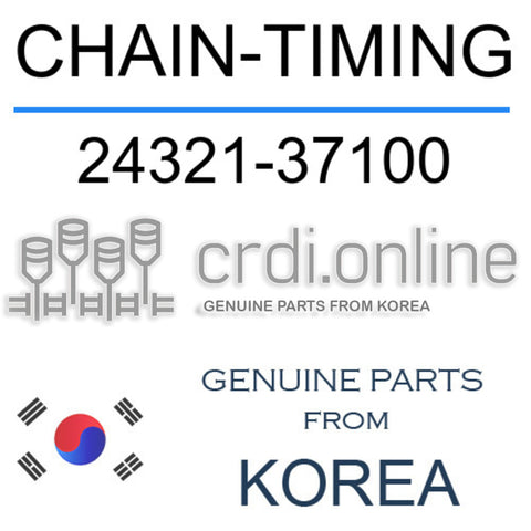 CHAIN-TIMING [ORIGINAL] 24321-37100 2432137100 24321 37100