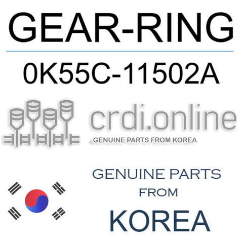 GEAR-RING [ORIGINAL] 0K55C-11502A 0K55C11502A 0K55C 11502A