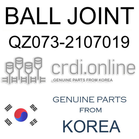 BALL JOINT [ORIGINAL] QZ073-2107019 QZ0732107019 QZ073 2107019