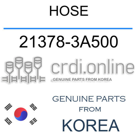 HOSE [ORIGINAL] 21378-3A500 213783A500 21378 3A500